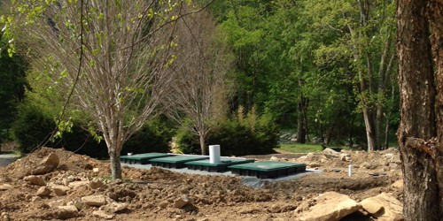 North Buncombe High School - Large Subsurface Wastewater system